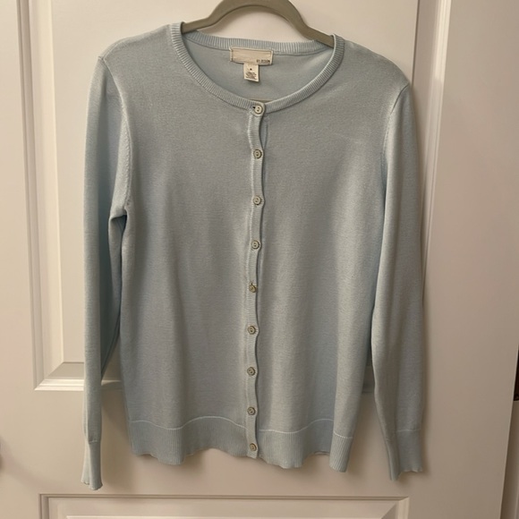 By Design Cardigan, Lt Blue, size M - Picture 3 of 11